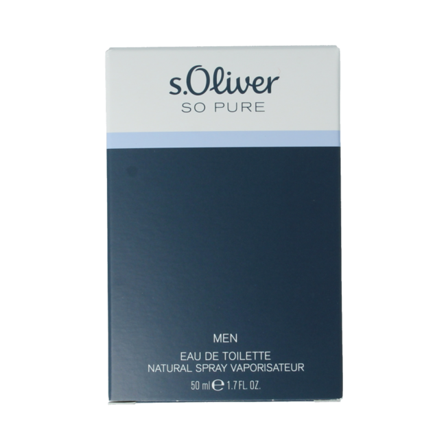 So Pure Men Eau de Toilette 50ml