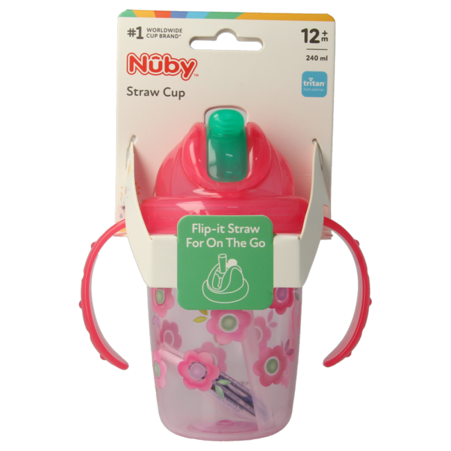 Tasse anti-fuite Flip-it avec poignées 1 pièce