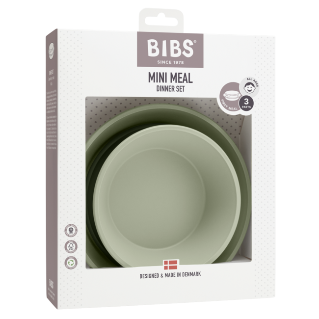 Bibs baby dinner set sage - 1 set