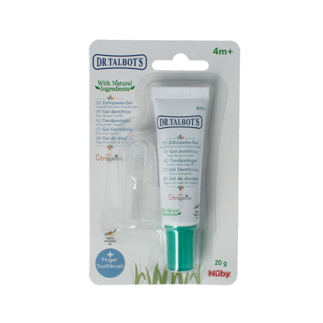 Citroganix Tooth & Gum Gel & Finger Toothbrush 1 Set