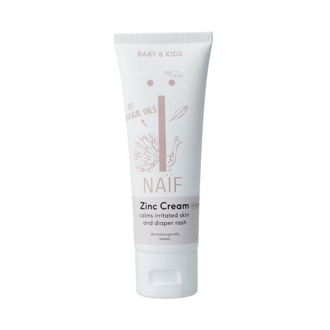 Baby & kids diaper cream parfumvrij 75 Milliliter