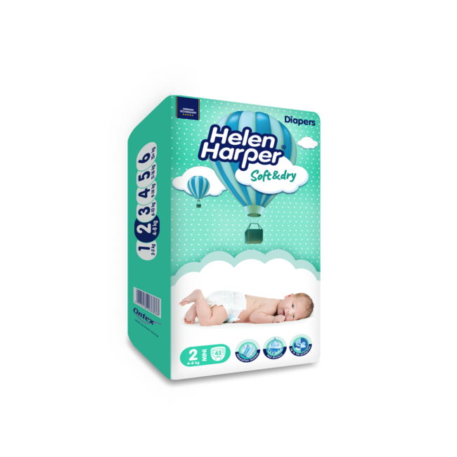 Pañales para bebé mini 43 unidades