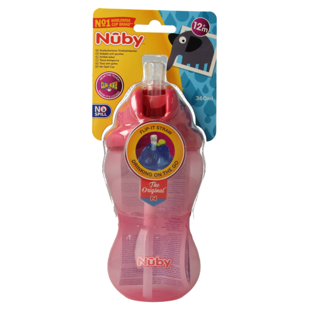 Flip it 360ml 12+ Monate rosa 1 Stück
