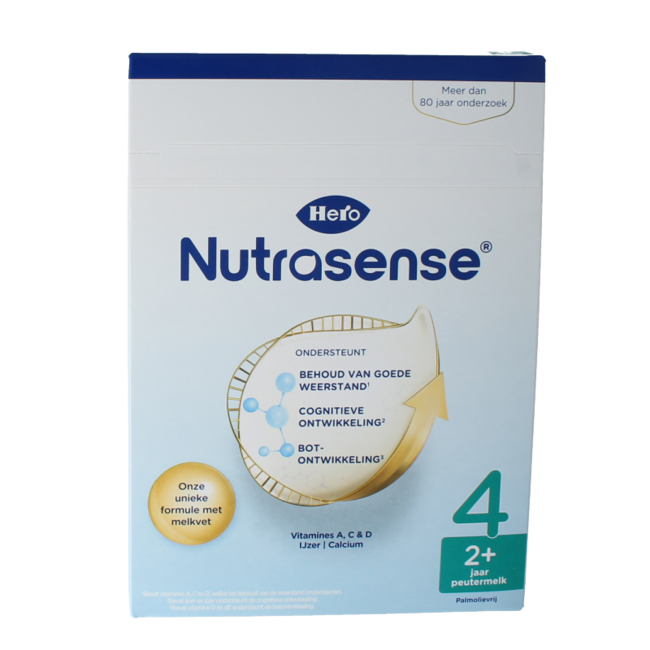 Nutrasense peutermelk 4 (2+jr) 700 Gram