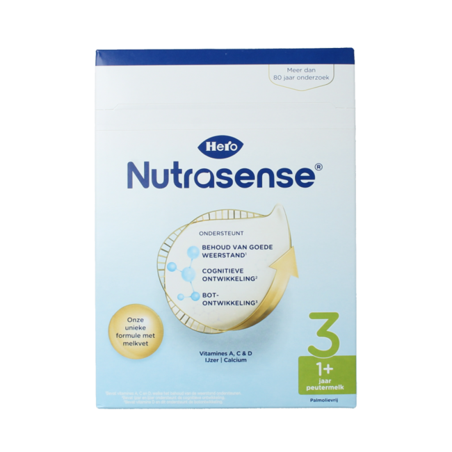 Nutrasense peutermelk 3 (1+jr) 700 Gram