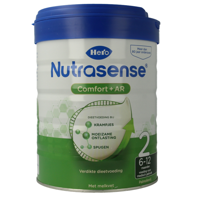 Nutrasense comfort+ AR opvolgmelk 2 (6+mnd) 700 Gram