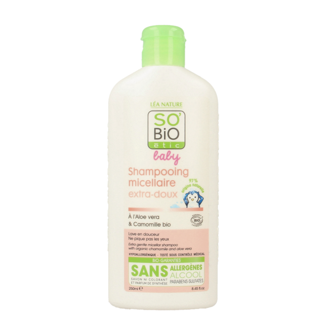 Baby Micellar Shampoo 250 Millilitres
