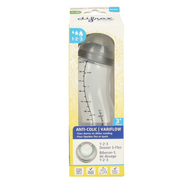 S-bottle natural 1-2-3 Dosing 250ml, 1 Piece