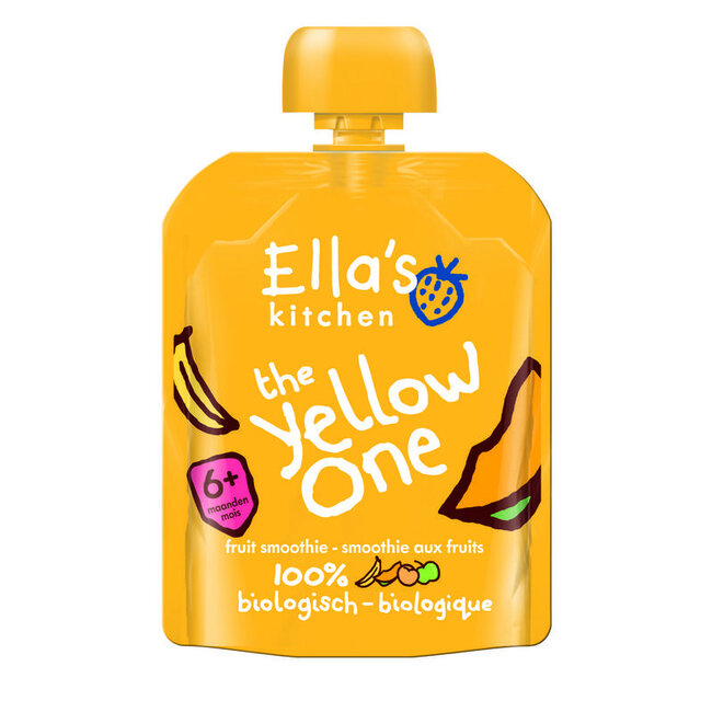 The yellow one 6+ mois bio 90 Grammes