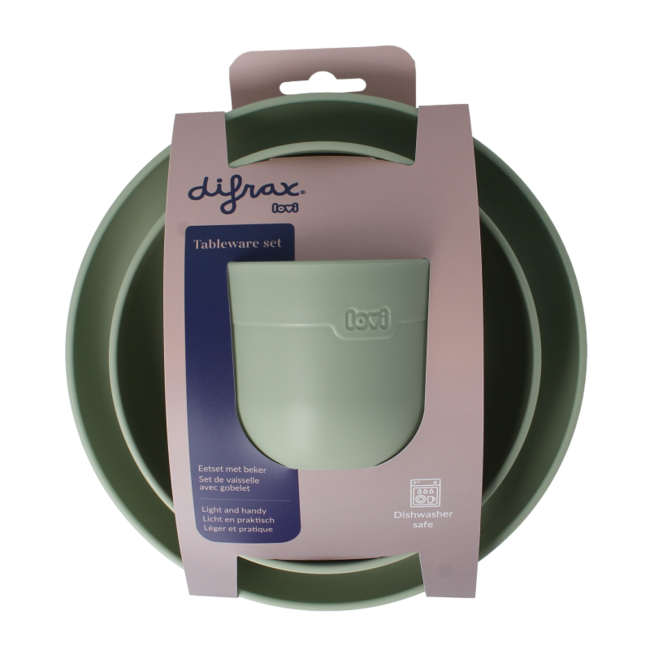 Ess-Set mit Becher Pistazie 1 Set