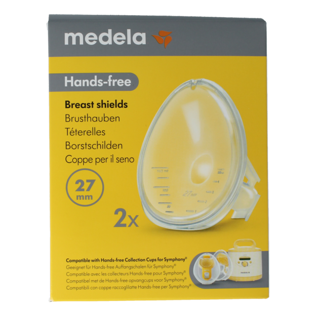 Hands-free Breast Shield Symphony Size S 27mm 1 Piece
