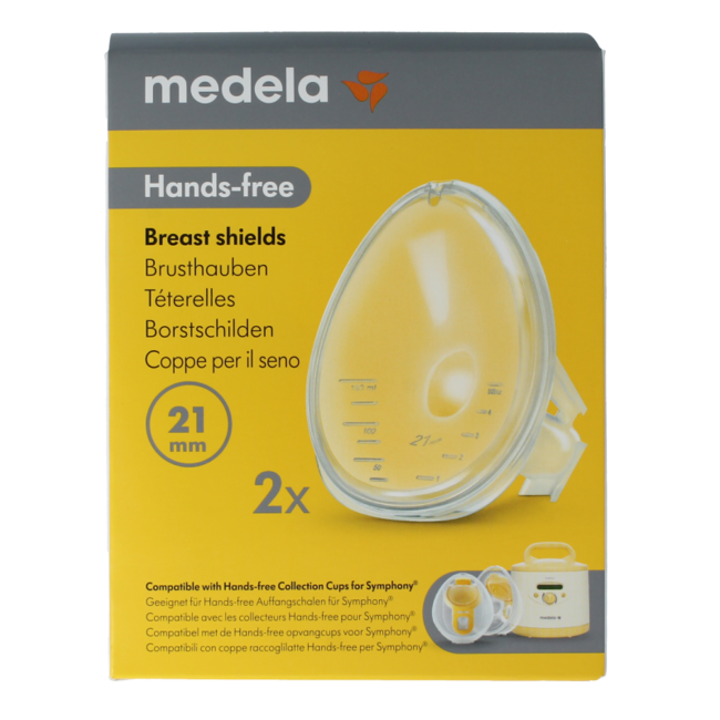 Hands-free breast shield Symphony size L 21mm 1 Piece