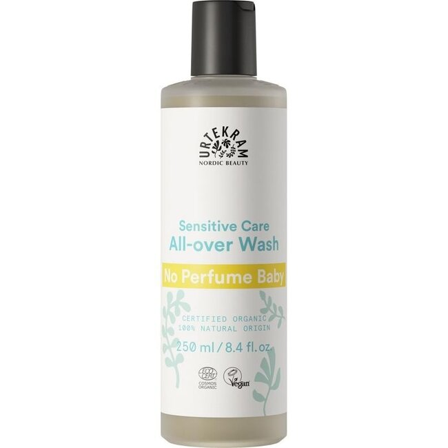 Gel de baño y champú para bebé sin perfume 250 ml