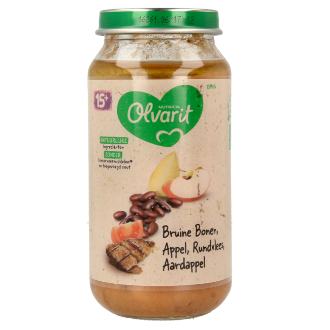 Kidney beans, apple, beef and potato 15M06 250g