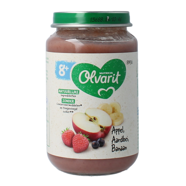 Apfel Erdbeere Banane 8M56 200 Gramm