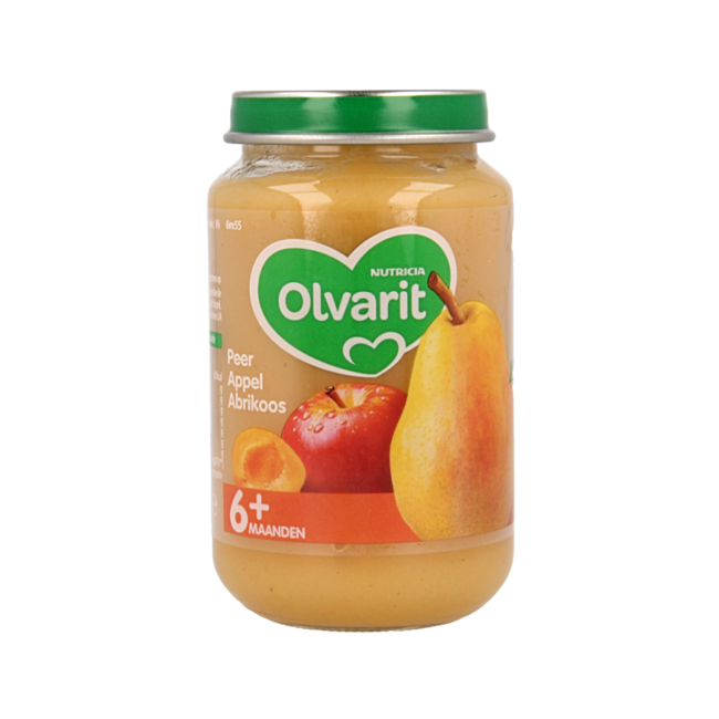 Pera manzana albaricoque 6M55 200 gramos
