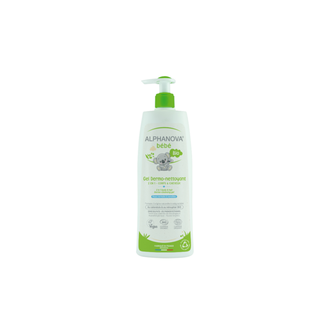 Gel dermo-limpiador para cabello y cuerpo 500 ml