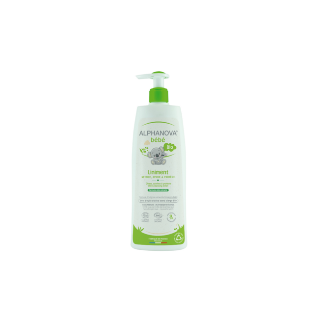 Organiczny płyn oczyszczający dla niemowląt z oliwą z oliwek 500 ml