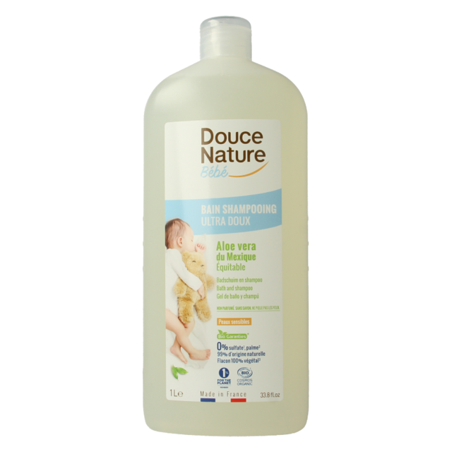 Organic baby bubble bath & shampoo 1 Litre