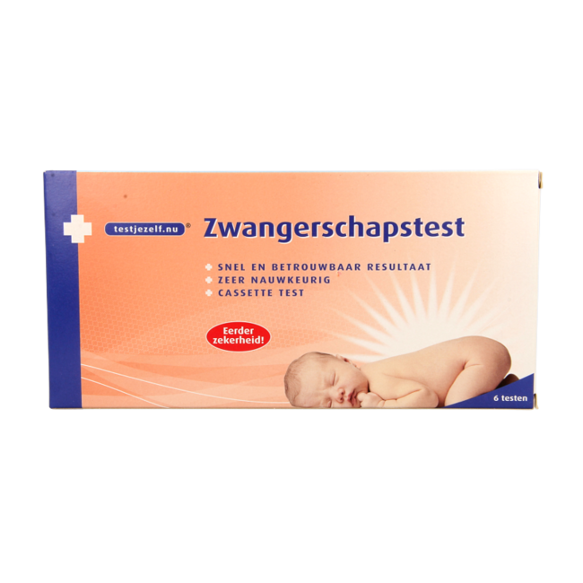 Zwangerschapstest casette 6 Stuks
