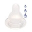 Tétine de biberon soft 1-2-3 natural, lot de 2