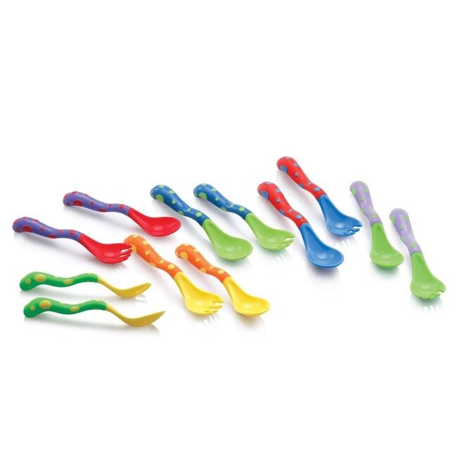 Couverts d'apprentissage 12+ mois, 2 pièces