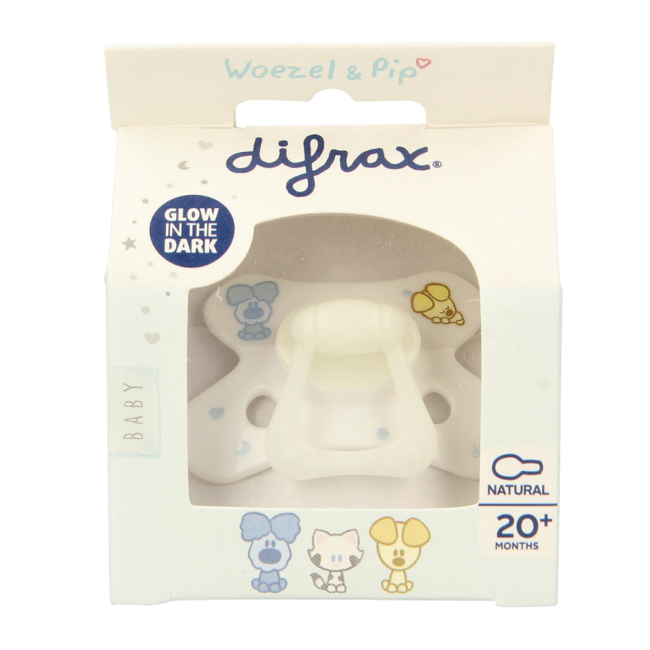 Sucette Natural 20+ mois Woezel & Pip 1 pièce