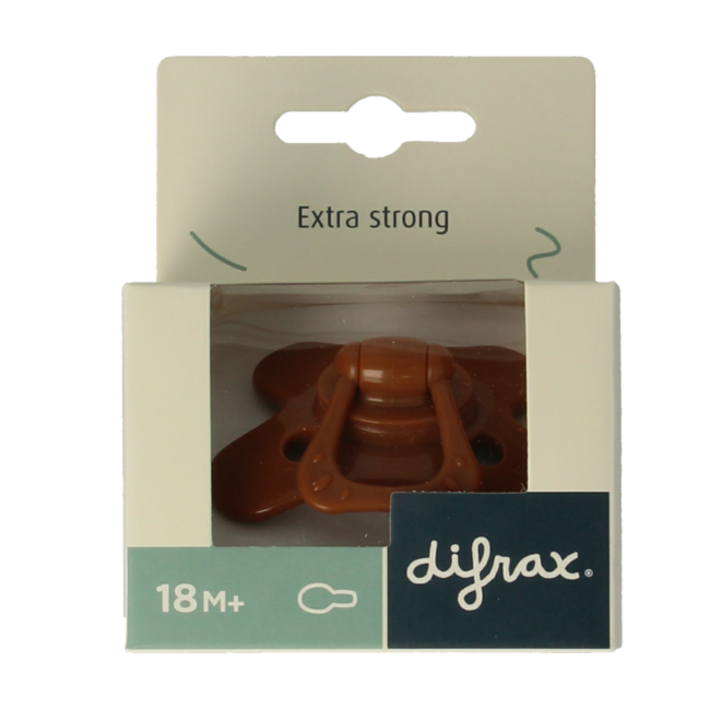 Smoczek uspokajający Natural 18+ miesięcy, mix kolorów, 1 sztuka