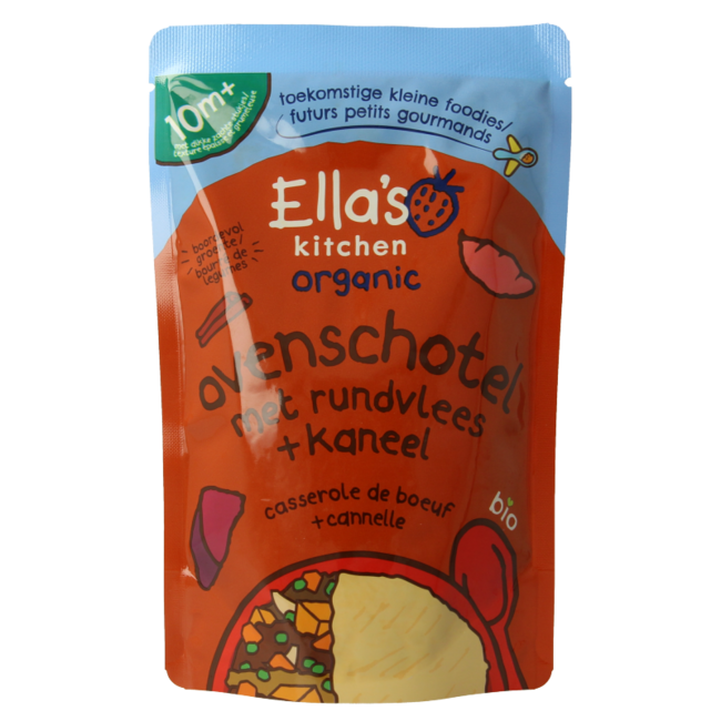 Auflauf mit Rindfleisch und Zimt 10+ Monate bio 190 Gramm