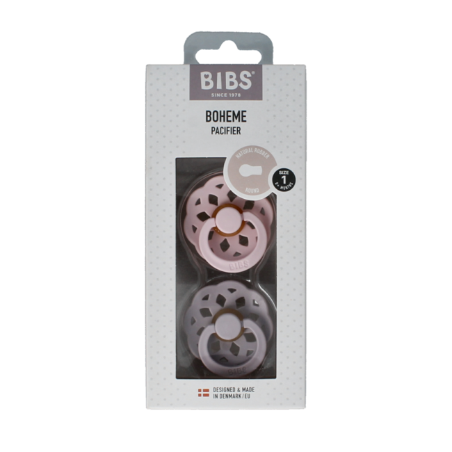 Chupete talla 1 blossom lila 2 unidades