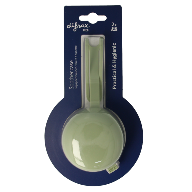 Portachupetes Lovi pistacho 1 unidad