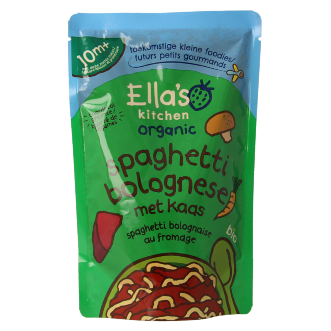 Spaghetti bolognaise au fromage bio 10+ mois 190 g