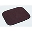 Tappetino lavabile per sedia 40 x 50 cm marrone 1 Pezzo