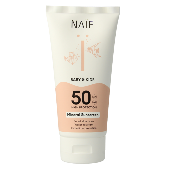 Crema solar para bebés y niños SPF50 175 ml