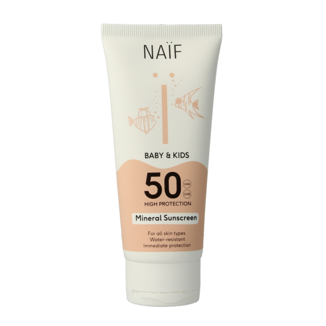 Crema solar para bebés y niños SPF50 100 ml