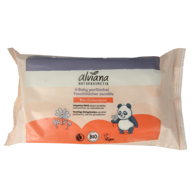 Lingettes humides pour bébé 48 unités