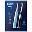 Cepillo de dientes eléctrico Oral-B Pro TQ Black & White, 2 unidades