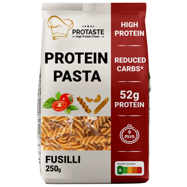 Protein pasta fusilli 250 Gram