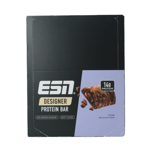 Barretta brownie al fudge 45g 12 Pezzi