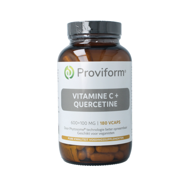 Vitamina C y quercetina fito 180 cápsulas vegetales