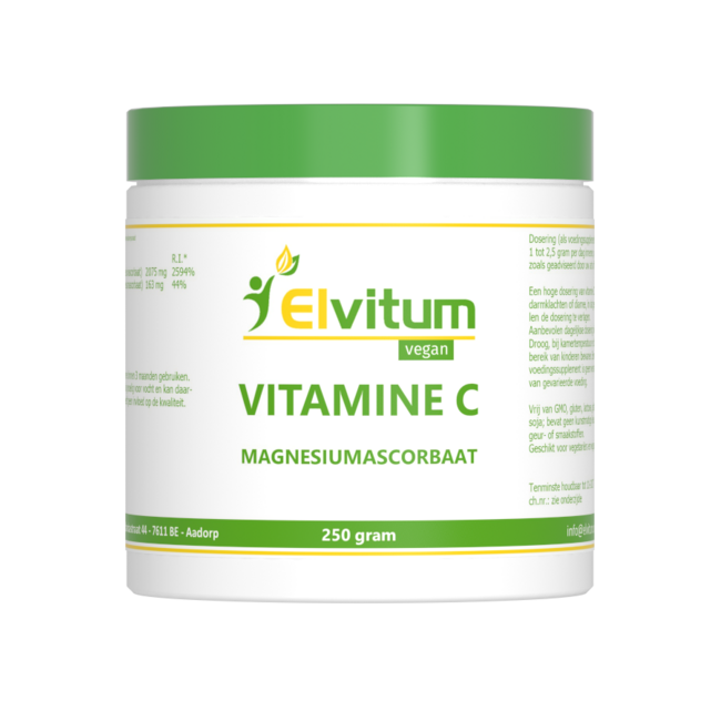 Polvere di Vitamina C Ascorbato di Magnesio 250 Grammi