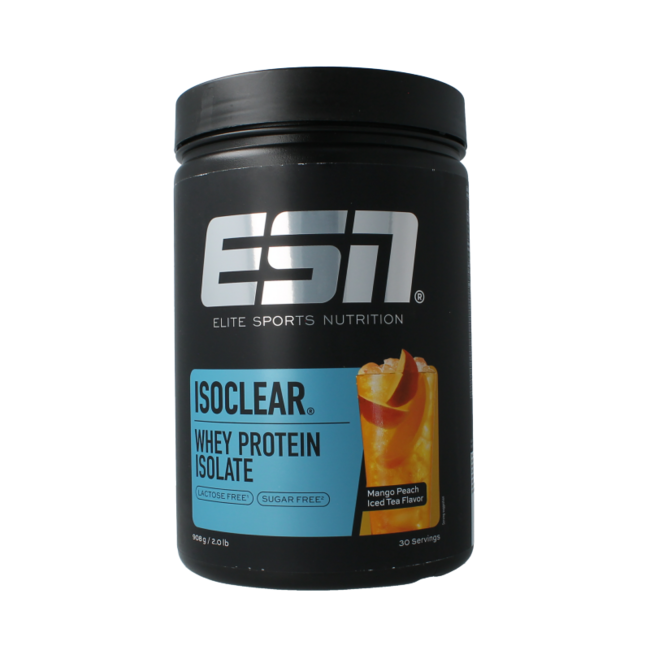 Isoclear whey isolate mango peach ice tea 908 Gram