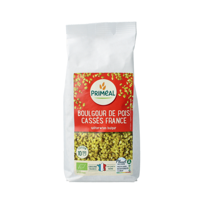 Boulgour de pois cassés bio 500 g