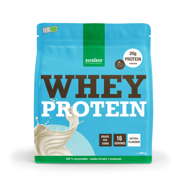 Białko serwatkowe naturalne bio 400 g