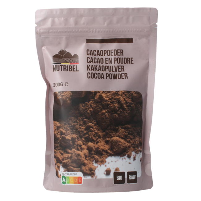 Kakaopulver roh Bio 200 Gramm