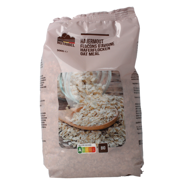 Flocons d'avoine bio 500 g