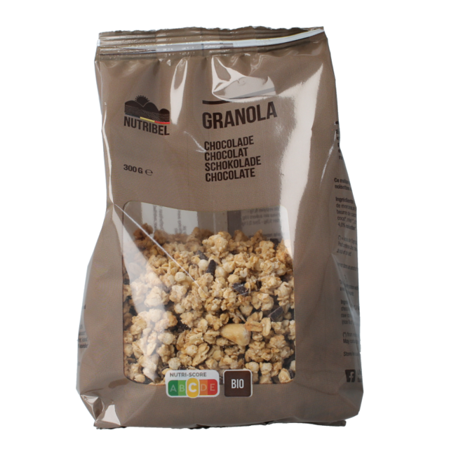 Granola chocolat bio 300 grammes
