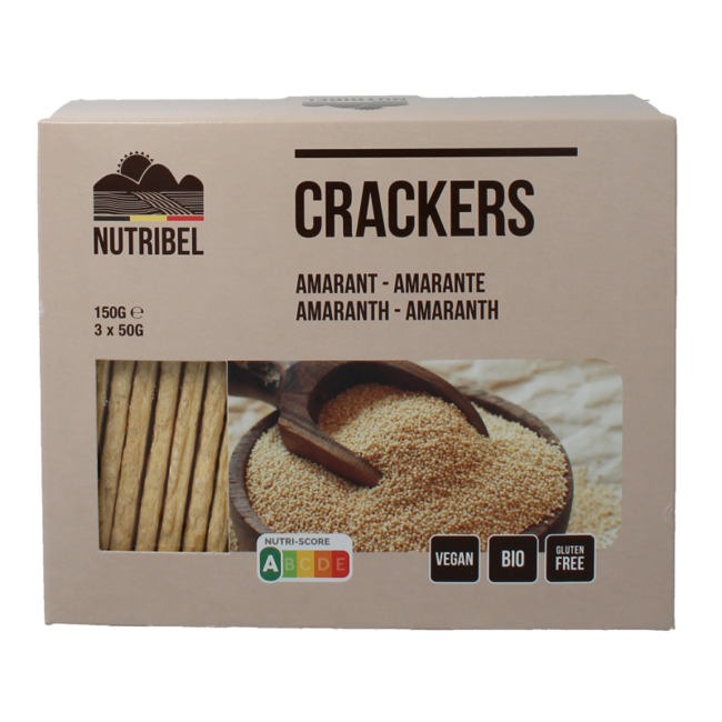 Bio-Amaranth-Cracker 150 Gramm