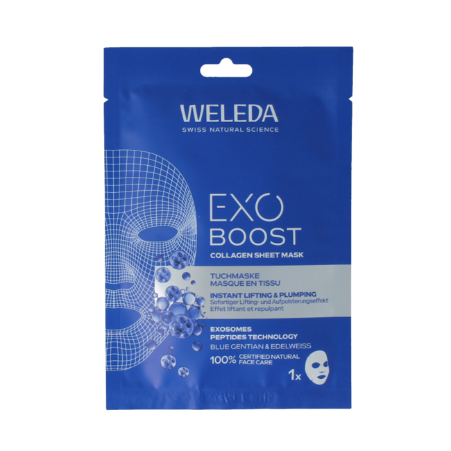 Exo boost maschera in tessuto al collagene bio 20 Millilitri
