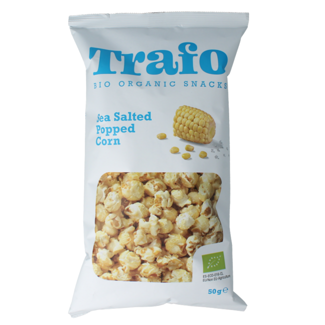 Palomitas de maíz con sal bio 50 gramos